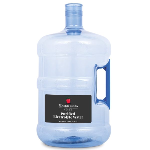 Electrolyte Water - 5-gallon water bottle - Mayer Brothers Water